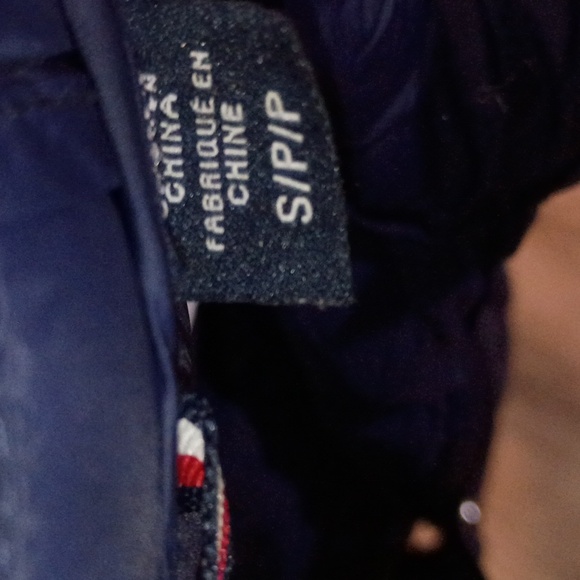 Tommy Hilfiger Women's Dark Blue Hooded Puffer Coat - Picture 7 of 8